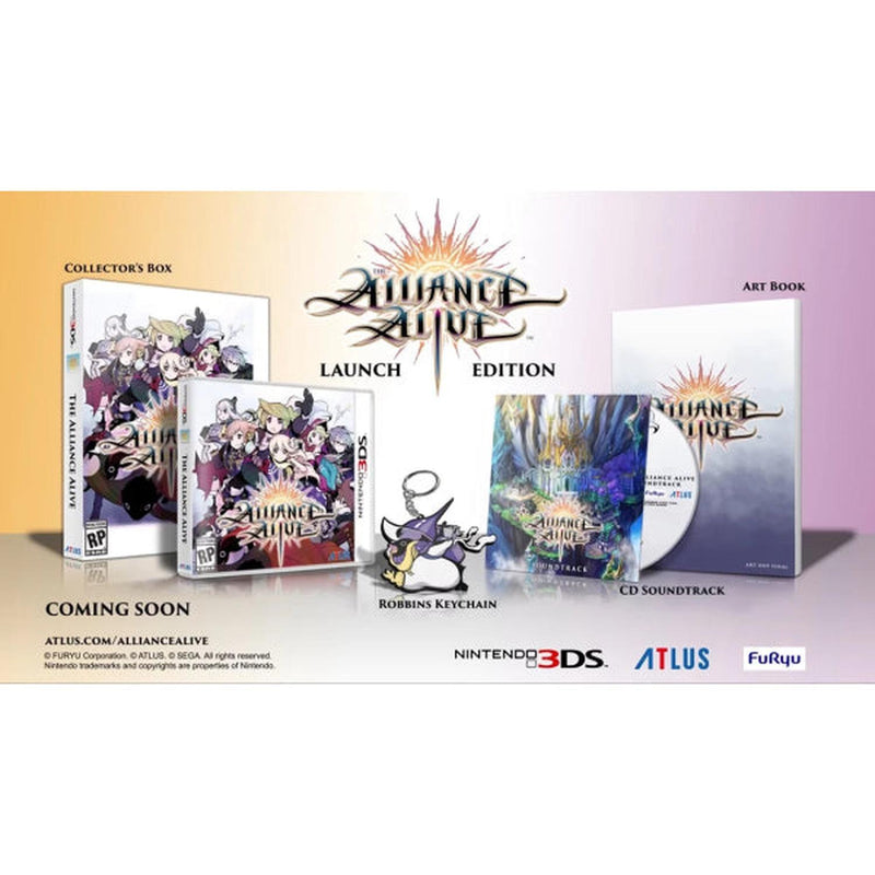 The Alliance Alive - Launch Edition [Nintendo 3DS] Nintendo 3DS Video Game Atlus   