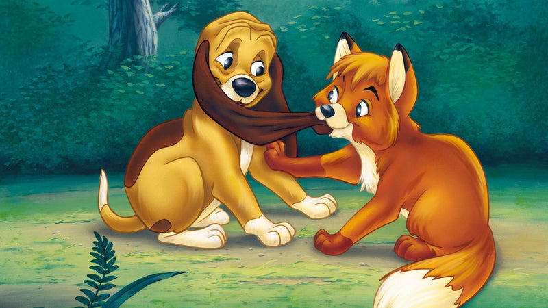 Disney's The Fox and the Hound + The Fox and the Hound 2 - 30th Anniversary Edition [Blu-Ray + DVD 2-Movie Collection] DVDs & Blu-Rays Disney   