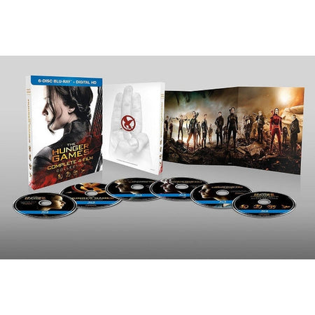 The Hunger Games - Complete 4-Film Collection [Blu-Ray + Digital Box Set] DVDs & Blu-Rays Lionsgate Films   