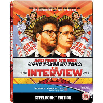 The Interview - Limited Edition Collectible SteelBook [Blu-Ray] DVDs & Blu-Rays Columbia Pictures   