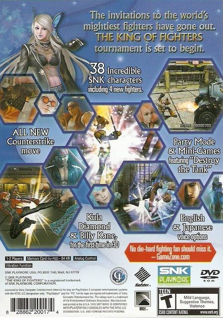 The King of Fighters 2006 [PlayStation 2] PlayStation 2 Video Game SNK   