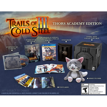 The Legend of Heroes: Trails of Cold Steel III - Thors Academy Edition [PlayStation 4] PlayStation 4 Video Game NIS America   