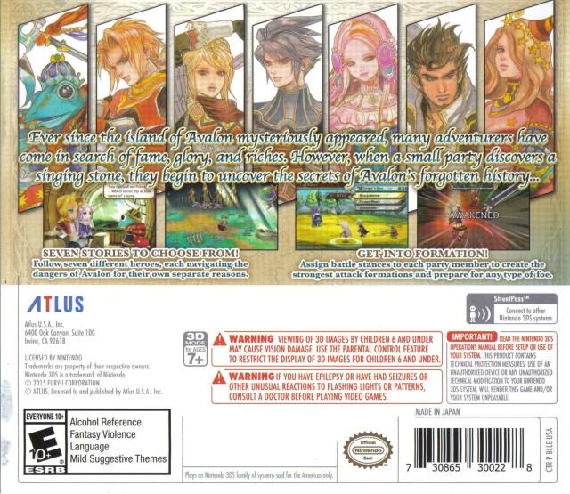 Legend of Legacy - Launch Edition [Nintendo 3DS] Nintendo 3DS Video Game Atlus   