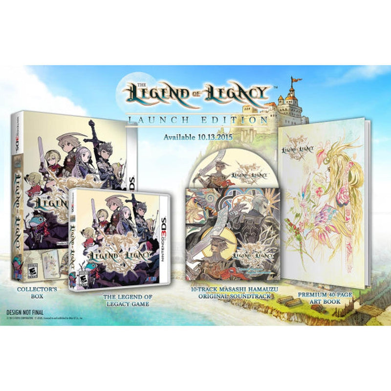 Legend of Legacy - Launch Edition [Nintendo 3DS] Nintendo 3DS Video Game Atlus   