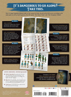 The Legend of Zelda: Breath of the Wild: The Complete Official Guide - Expanded Edition Hardcover [Strategy Guide] Strategy Guide Piggyback   