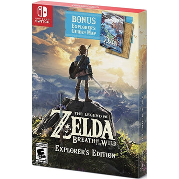 The Legend of Zelda: Breath of the Wild - Explorer's Edition [Nintendo Switch] Nintendo Switch Video Game Nintendo   
