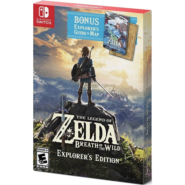 The Legend of Zelda: Breath of the Wild - Explorer's Edition [Nintendo Switch] Nintendo Switch Video Game Nintendo   