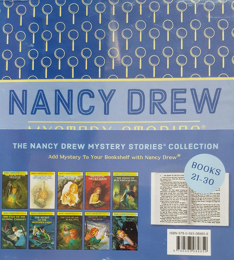 The Nancy Drew Mystery Collection Volume 21-30 [10 Hardcover Book Set] Book Penguin Books   