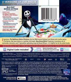 Disney's The Nightmare Before Christmas - Sing-Along Edition [Blu-Ray + Digital] DVDs & Blu-Rays Disney   