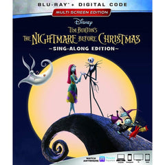 Disney's The Nightmare Before Christmas - Sing-Along Edition [Blu-Ray + Digital] DVDs & Blu-Rays Disney   
