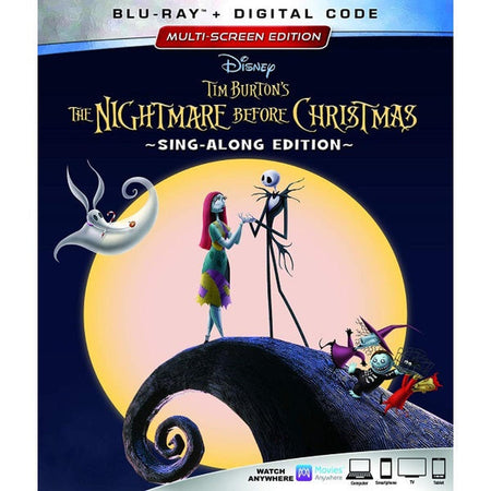 Disney's The Nightmare Before Christmas - Sing-Along Edition [Blu-Ray + Digital] DVDs & Blu-Rays Disney   