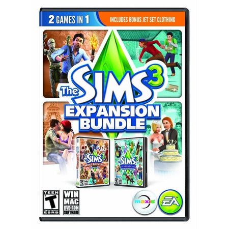 The Sims 3: Expansion Bundle - World Adventures + Generations [Mac & PC] PC Video Game Electronic Arts   