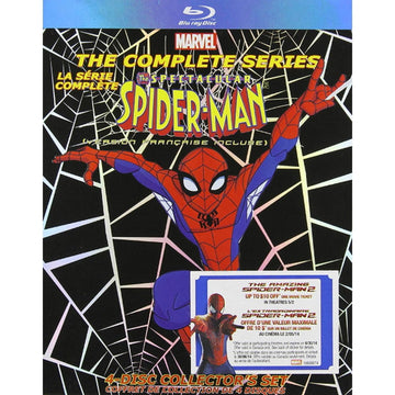 The Spectacular Spider-Man: The Complete Series - Seasons 1-2 [Blu-Ray Box Set] DVDs & Blu-Rays Marvel   