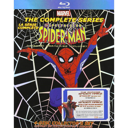 The Spectacular Spider-Man: The Complete Series - Seasons 1-2 [Blu-Ray Box Set] DVDs & Blu-Rays Marvel   