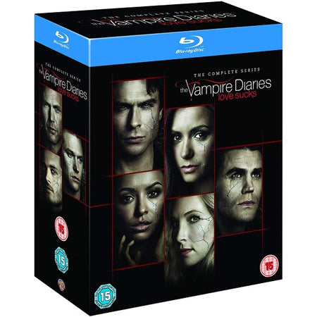 The Vampire Diaries: The Complete Series - Seasons 1-8 [Blu-Ray Box Set] DVDs & Blu-Rays Warner Brothers   