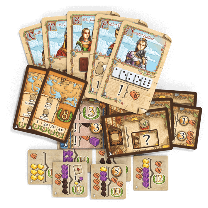Marco Polo [Board Game, 2-4 Players] Board Game Asmodee   