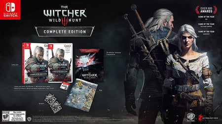 The Witcher 3: Wild Hunt - Complete Edition [Nintendo Switch] Nintendo Switch Video Game Warner Bros.   