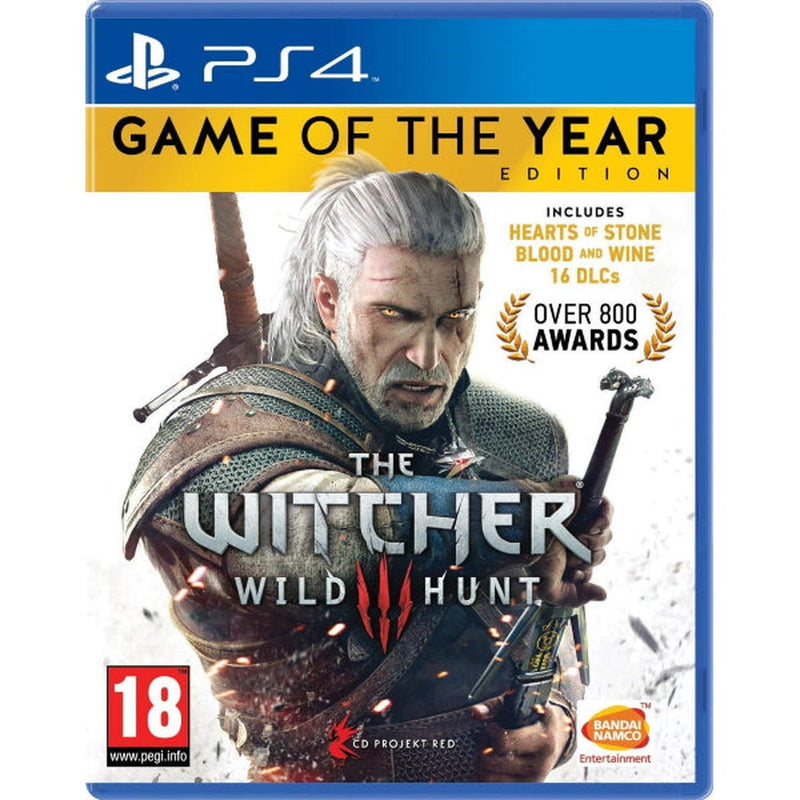 The Witcher 3: Wild Hunt - Game of the Year Edition [PlayStation 4] PlayStation 4 Video Game Bandai Namco   