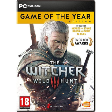 The Witcher 3: Wild Hunt - Game of the Year Edition [PC] PC Video Game Bandai Namco   
