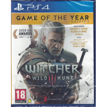 The Witcher 3: Wild Hunt - Game of the Year Edition [PlayStation 4] PlayStation 4 Video Game Bandai Namco   