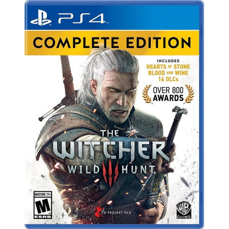The Witcher 3: Wild Hunt - Complete Edition [PlayStation 4] PlayStation 4 Video Game Warner Bros.   