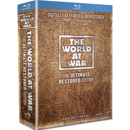 The World at War - The Ultimate Restored Edition [Blu-Ray Box Set] DVDs & Blu-Rays Free Mantle Media   