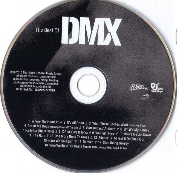 DMX - The Best of DMX [Audio CD] Audio CD/Vinyl Def Jam Recordings   