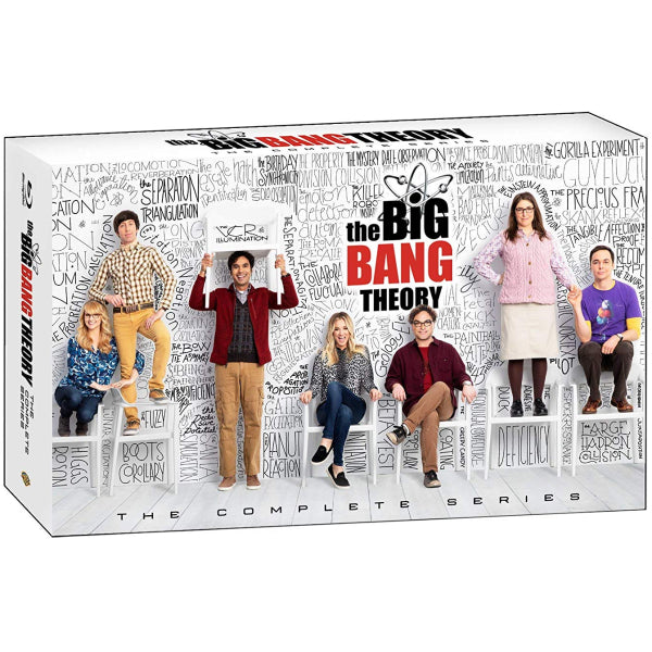 The Big Bang Theory: The Complete Series - Limited Edition - Seasons 1-12 [Blu-Ray Box Set] DVDs & Blu-Rays CBS   