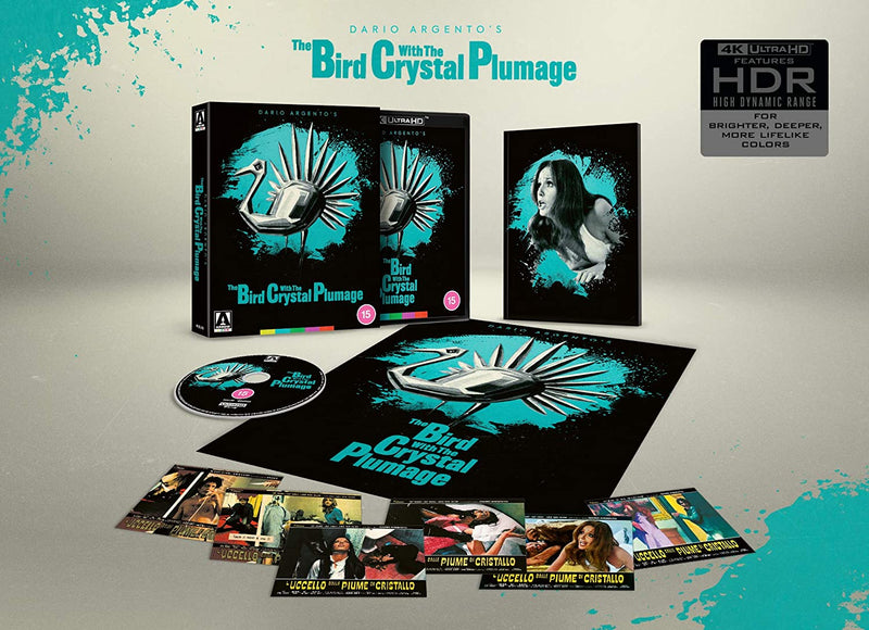 The Bird with the Crystal Plumage 4K - Limited Edition [4K UHD] DVDs & Blu-Rays Arrow Video   