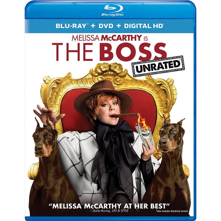 The Boss [Blu-ray + DVD + Digital] DVDs & Blu-Rays Universal Studios   