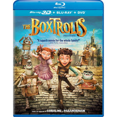 The Boxtrolls [3D + 2D Blu-ray + DVD] DVDs & Blu-Rays E1 Entertainment   