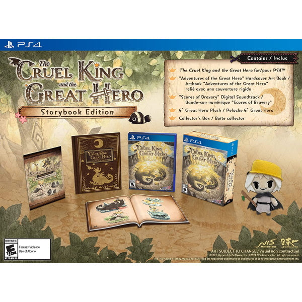 The Cruel King shops and the Great Hero: Storybook Edition (PS4) BRAND NEW