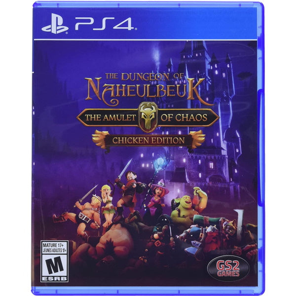 The Dungeon Of Naheulbeuk: The Amulet Of Chaos - Chicken Edition [PlayStation 4] PlayStation 4 Video Game GS2 Games   