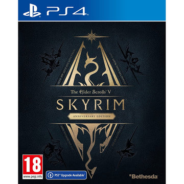 The Elder Scrolls V: Skryim - Anniversary Edition [PlayStation 4] PlayStation 4 Video Game Bethesda   