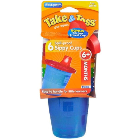 The First Years Take and Toss Spill Proof Cups - 207mL / 7 Oz [House & Home] House & Home The First Years   