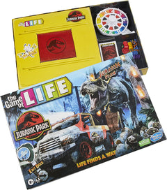 The Game of Life: Jurassic Park Edition [Board Game, 2-4 Players] Board Game Hasbro   