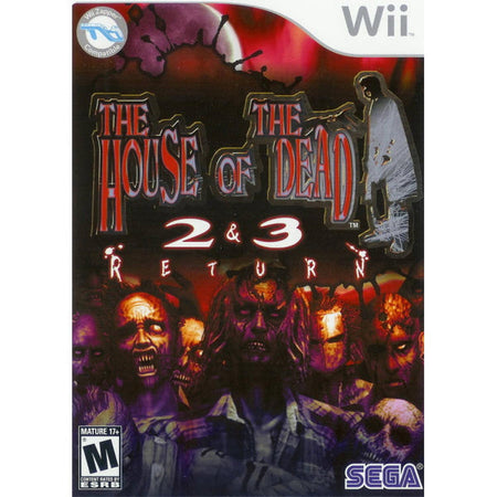 The House of the Dead 2 & 3 Return [Nintendo Wii] Nintendo Wii Video Game SEGA   