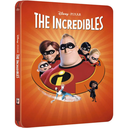 Disney Pixar's The Incredibles - Limited Edition Collectible SteelBook [Blu-ray] DVDs & Blu-Rays Disney   