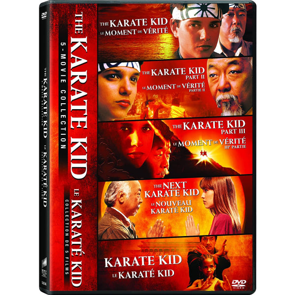 The Karate Kid: 5-Movie Collection [DVD Box Set] DVDs & Blu-Rays Sony Pictures   