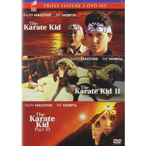 The Karate Kid Triple Feature [DVD Box Set] DVDs & Blu-Rays Sony Pictures   