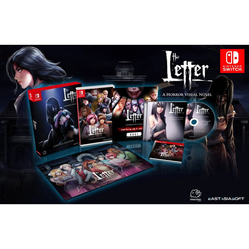 The Letter: A Horror Visual Novel - Limited Edition [Nintendo Switch] Nintendo Switch Video Game EastAsiaSoft   