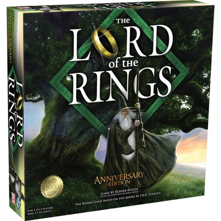 The Lord of the Rings: The Board Game - Anniversary Edition [Board Game, 2-5 Players] Board Game Fantasy Flight Games   
