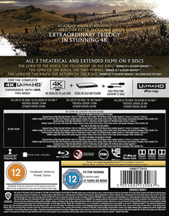 The Lord of the Rings: The Motion Picture Trilogy 4K - Theatrical & Extended Edition [4K UHD Blu-Ray Box Set] DVDs & Blu-Rays Warner Bros.   