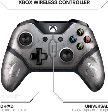 Controller Gear The Mandalorian Xbox Wireless Controller & Xbox Pro Charging Stand [Xbox Series X/S + Xbox One Accessory] Xbox One Accessories Microsoft   