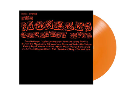 The Monkees - Greatest Hits - 180 Gram Orange Audiophile Vinyl / Limited Anniversary Edition [Audio Vinyl] Audio CD/Vinyl Friday Music   