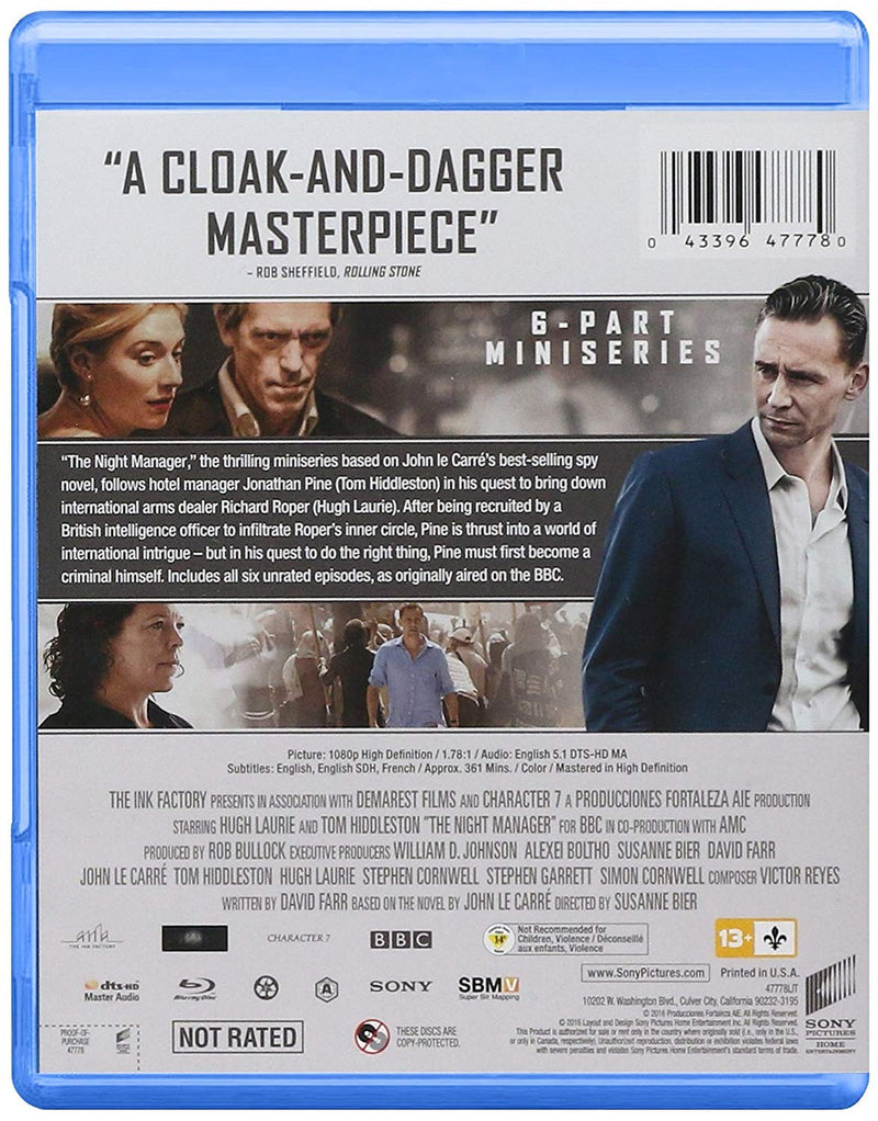 The Night Manager: The Complete Series - Uncensored Edition [Blu-Ray Box Set] DVDs & Blu-Rays Sony   