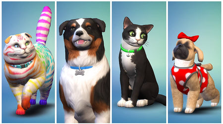 The Sims 4 : Cats & Dogs Expansion Pack [Mac & PC] PC Video Game Electronic Arts   