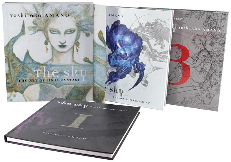 The Sky: The Art of Final Fantasy Slipcased Edition [3 Hardcover Book Set] Book Dark Horse   