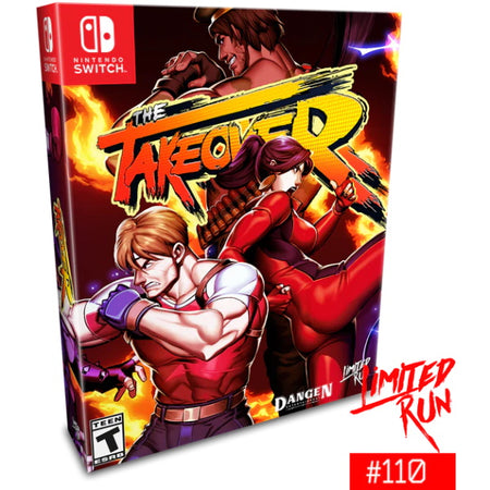 The TakeOver - Collector's Edition - Limited Run #110 [Nintendo Switch] Nintendo Switch Video Game Limited Run Games   