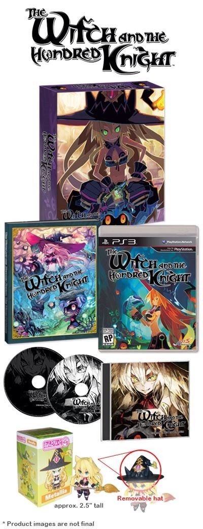 The Witch and the Hundred Knight - Premium Collector's Edition w/ Metallia Figure [PlayStation 3] PlayStation 3 Video Game NIS America   